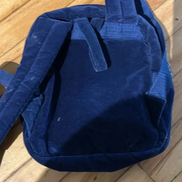 Disney store tinkerbell  velvet backpack - Picture 3 of 4